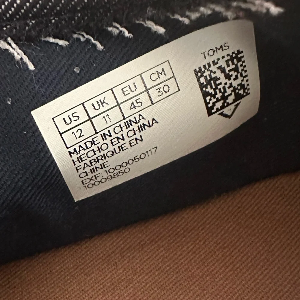 TOMS Paseo Trainers in Navy